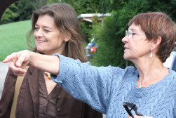 Máša Exnarová (vpravo) - Švýcarsko